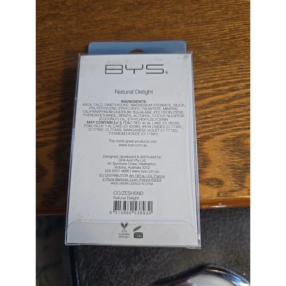 BYS Eyeshadow #02 Natural‎ delight